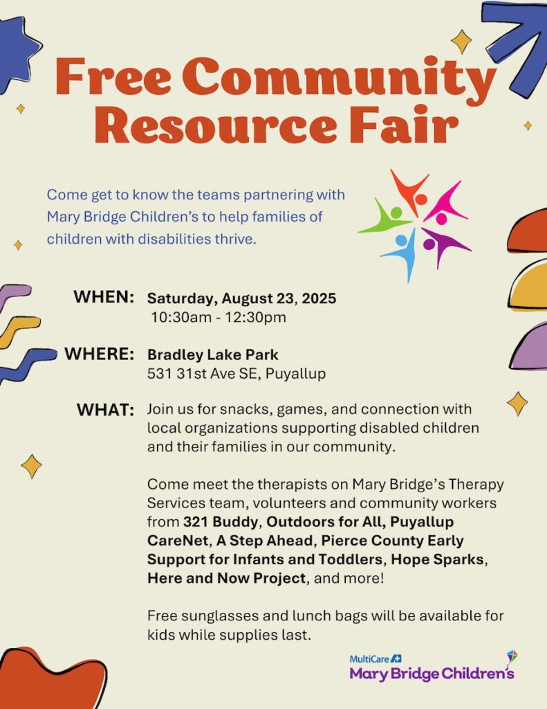 Community Resource Fair Offering Support for Families with Disabled Children